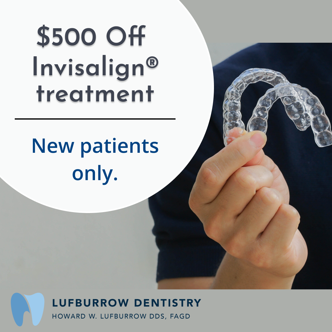 $500 off invisalign treatment for new patients only